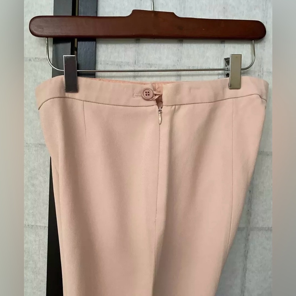 Prada Pastel Pink Boot Cut Pants 38 - Picture 4 of 16